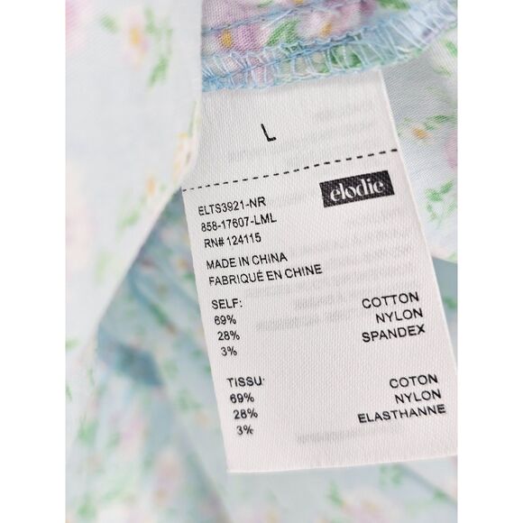 Elodie NWT Square Neck Peplum Tank Top Large - Picture 10 of 13